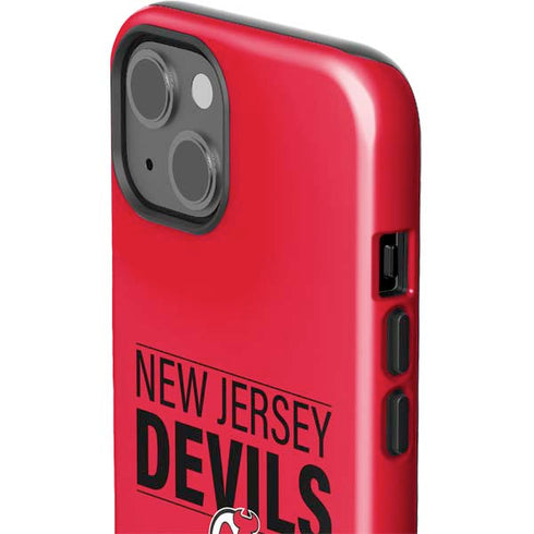 NHL New Jersey Devils Lineup iPhone 15 Impact Case