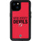 NHL New Jersey Devils Lineup iPhone 15 Plus Waterproof Case