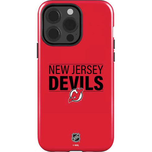 NHL New Jersey Devils Lineup iPhone 15 Pro Impact Case