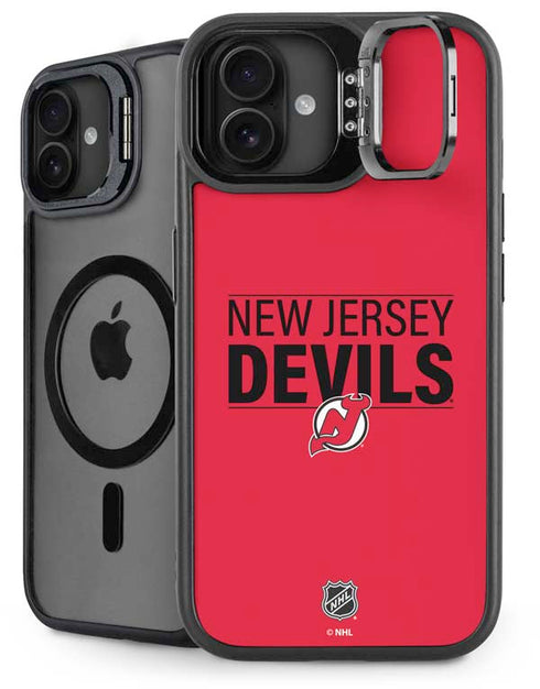 NHL New Jersey Devils Lineup iPhone 16 Kickstand Case