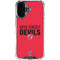 NHL New Jersey Devils Lineup iPhone 16 Plus Clear Case