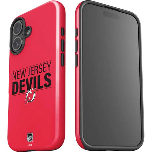 NHL New Jersey Devils Lineup iPhone 16 Plus Impact Case