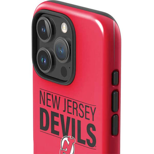 NHL New Jersey Devils Lineup iPhone 16 Pro Impact Case