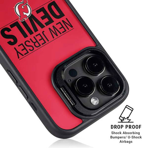 NHL New Jersey Devils Lineup iPhone 16 Pro Kickstand Case