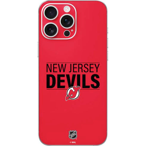 NHL New Jersey Devils Lineup iPhone 16 Pro Max Skin