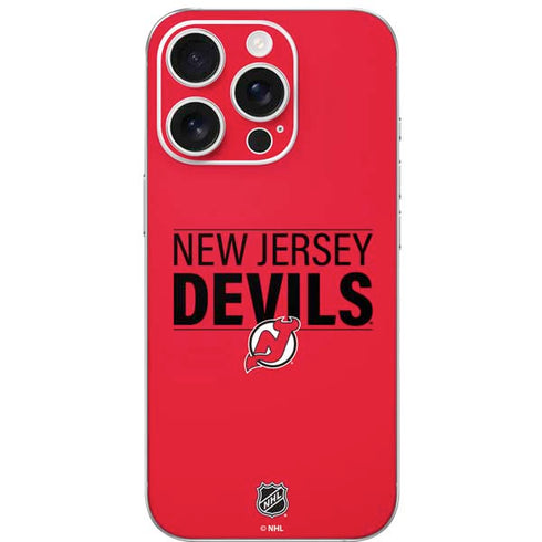 NHL New Jersey Devils Lineup iPhone 16 Pro Skin