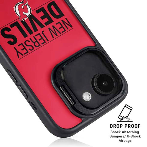 NHL New Jersey Devils Lineup iPhone 16e Kickstand Case