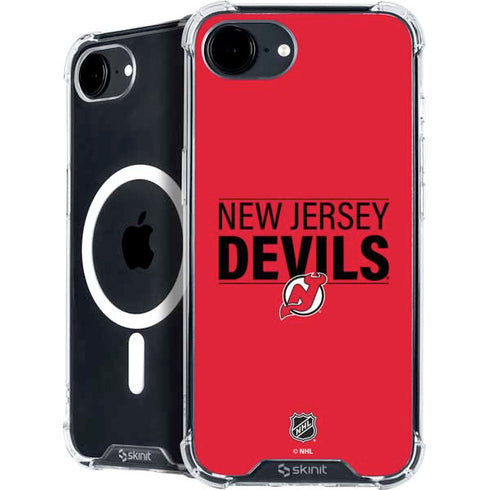 NHL New Jersey Devils Lineup iPhone 16e MagSafe Case