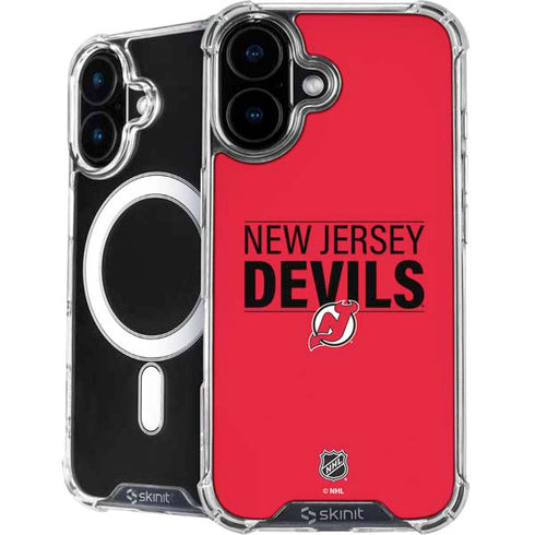 NHL New Jersey Devils Lineup iPhone 17 MagSafe Case