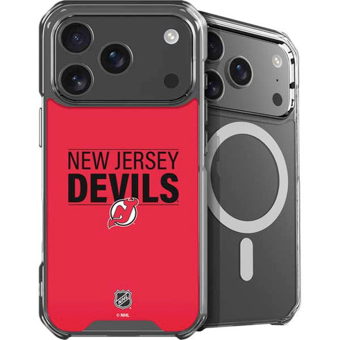 NHL New Jersey Devils Lineup iPhone 18 Pro MagSafe Case