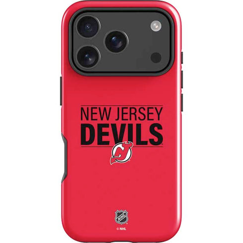 NHL New Jersey Devils Lineup iPhone 18 Pro Max Impact Case