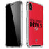 NHL New Jersey Devils Lineup iPhone X/XS Clear Case