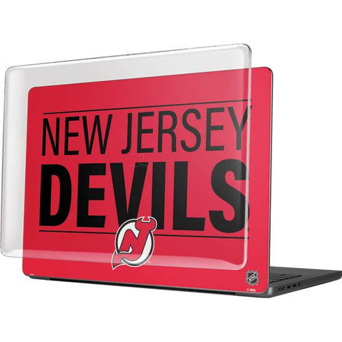 NHL New Jersey Devils Lineup MacBook Pro 14in (2021-24) Case plus Skin