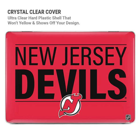 NHL New Jersey Devils Lineup MacBook Pro 14in (2021-24) Case plus Skin