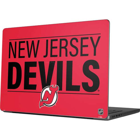 NHL New Jersey Devils Lineup Apple MacBook Pro 14-inch Skin