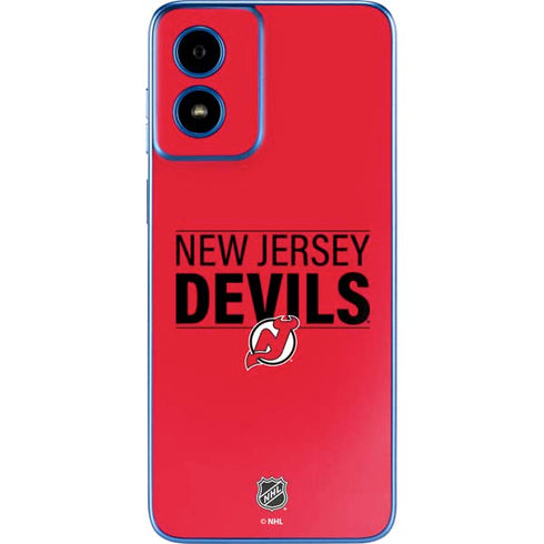 NHL New Jersey Devils Lineup Moto G Play 4G (2024) Skin
