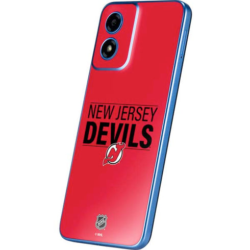 NHL New Jersey Devils Lineup Moto G Play 4G (2024) Skin