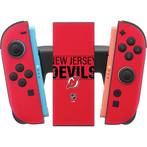 NHL New Jersey Devils Lineup Nintendo Switch 2 (2025) Joy-Con Controller Skin