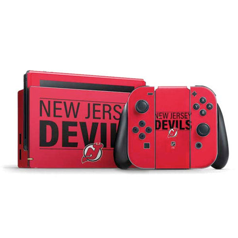 NHL New Jersey Devils Lineup Nintendo Skins