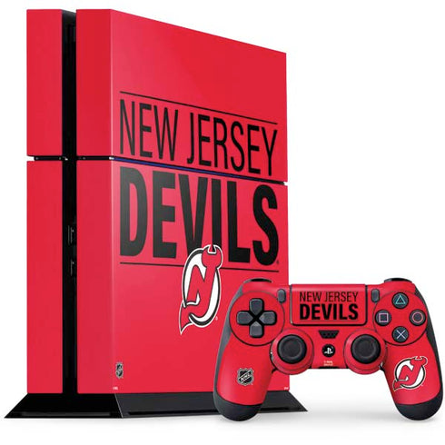NHL New Jersey Devils Lineup PlayStation PS4 Skins
