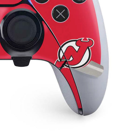 NHL New Jersey Devils Lineup PS5 DualSense Edge Pro Controller Skin