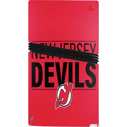 NHL New Jersey Devils Lineup PS5 Pro Bundle Skin