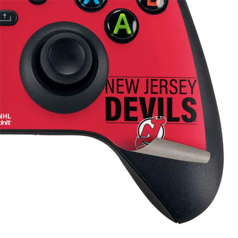 NHL New Jersey Devils Lineup XBox Series X Digital Edition Bundle Skin
