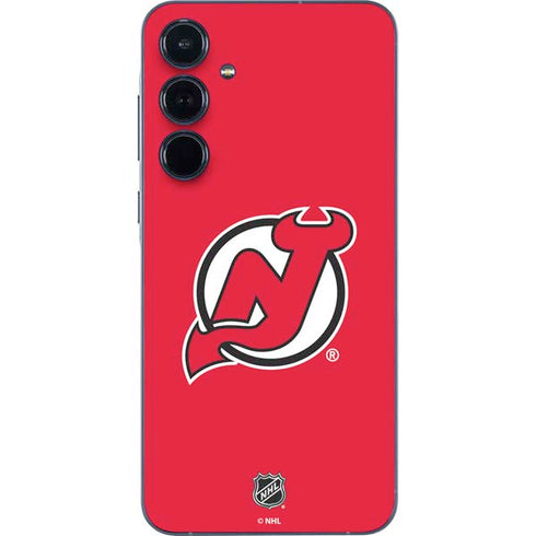 NHL New Jersey Devils Solid Background Galaxy A36 5G Skin