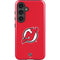 NHL New Jersey Devils Solid Background Galaxy S25 Impact Case