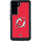 NHL New Jersey Devils Solid Background Galaxy S24 Plus Waterproof Case