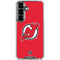 NHL New Jersey Devils Solid Background Galaxy S26 Plus Clear Case