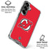 NHL New Jersey Devils Solid Background Galaxy S26 Plus Clear Case