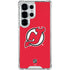 NHL New Jersey Devils Solid Background Galaxy S26 Ultra Clear Case