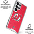 NHL New Jersey Devils Solid Background Galaxy S26 Ultra Clear Case