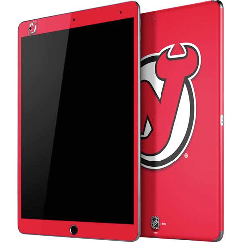 NHL New Jersey Devils Solid Background iPad Skins