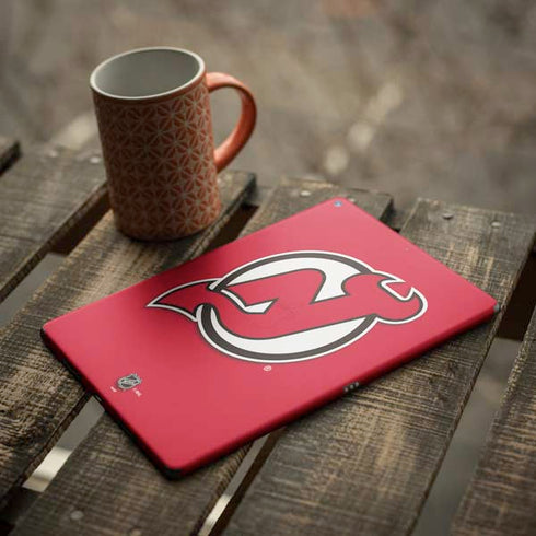 NHL New Jersey Devils Solid Background iPad Skins