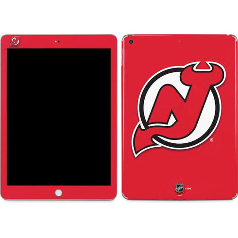 NHL New Jersey Devils Solid Background Apple iPad Skin