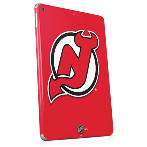 NHL New Jersey Devils Solid Background Apple iPad Skin