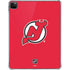 NHL New Jersey Devils Solid Background iPad Pro 11in (2024) Clear Case