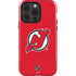 NHL New Jersey Devils Solid Background iPhone 15 Pro Impact Case