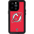 NHL New Jersey Devils Solid Background iPhone 15 Pro Waterproof Case