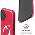 NHL New Jersey Devils Solid Background iPhone 16 Plus Magsafe Impact Case