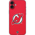 NHL New Jersey Devils Solid Background iPhone 16 Plus Skin