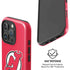 NHL New Jersey Devils Solid Background iPhone 16 Pro Magsafe Impact Case