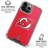 NHL New Jersey Devils Solid Background iPhone 16 Pro Max Clear Case