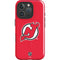 NHL New Jersey Devils Solid Background iPhone 16 Pro Max Magsafe Impact Case