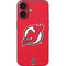 NHL New Jersey Devils Solid Background iPhone 16 Skin