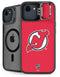 NHL New Jersey Devils Solid Background iPhone 16e Kickstand Case