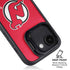 NHL New Jersey Devils Solid Background iPhone 16e Kickstand Case