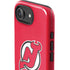 NHL New Jersey Devils Solid Background iPhone 16e Impact Case